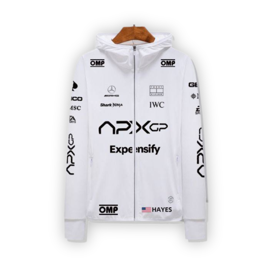 Зіп-худі "ApexGP white"