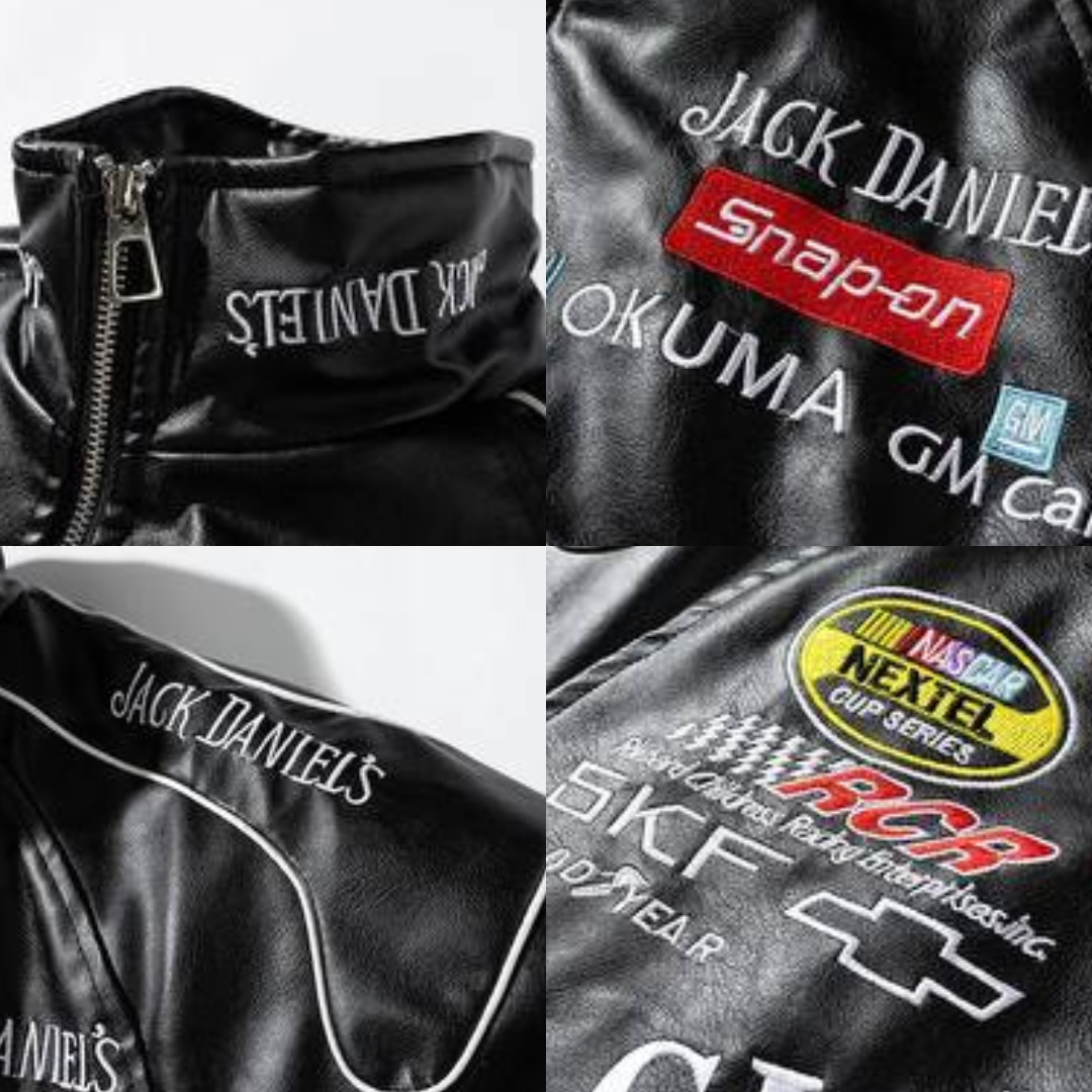 Шкіряна куртка Jack Daniel`s