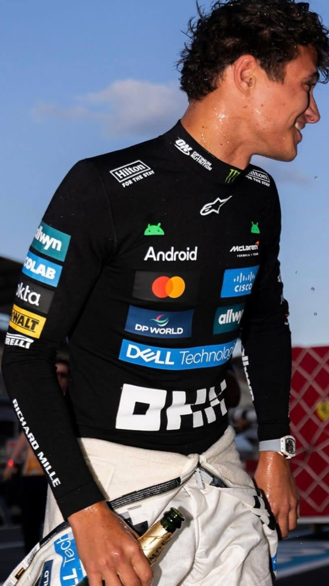 Лонгслів McLaren black F1