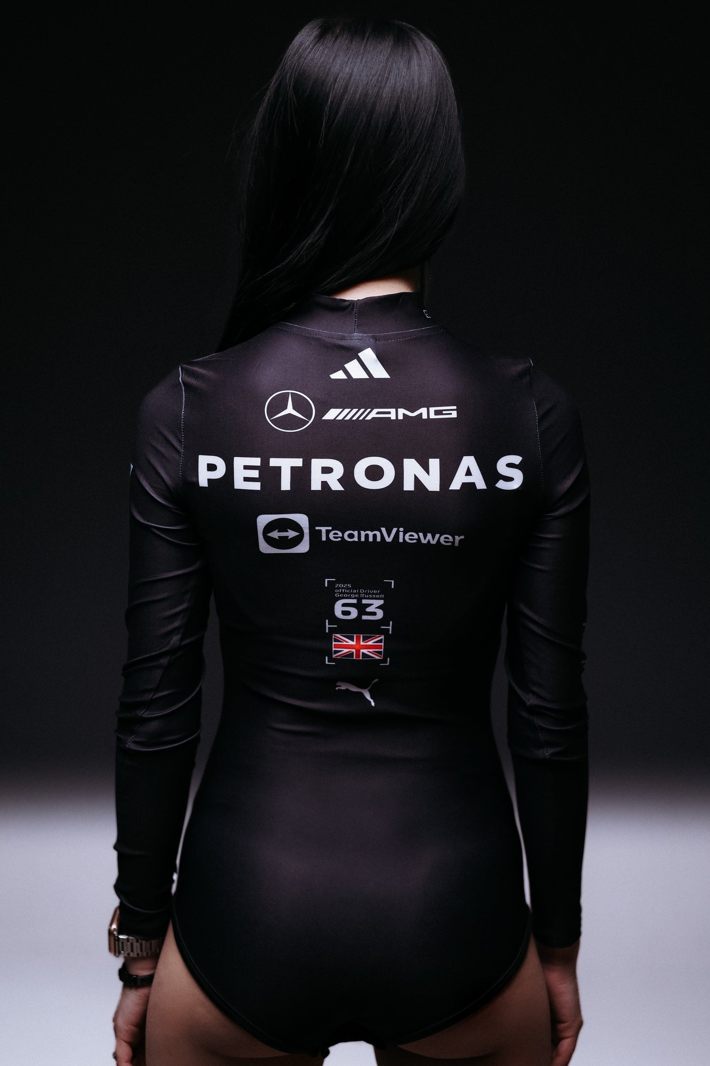 Боді Mercedes black "63" RUS