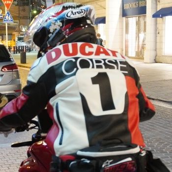 Шкіряна Ducati LUX vintage