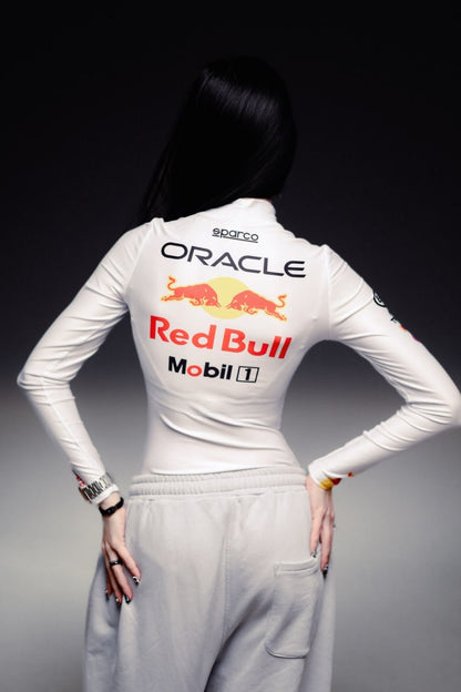 Боді Red Bull white F1