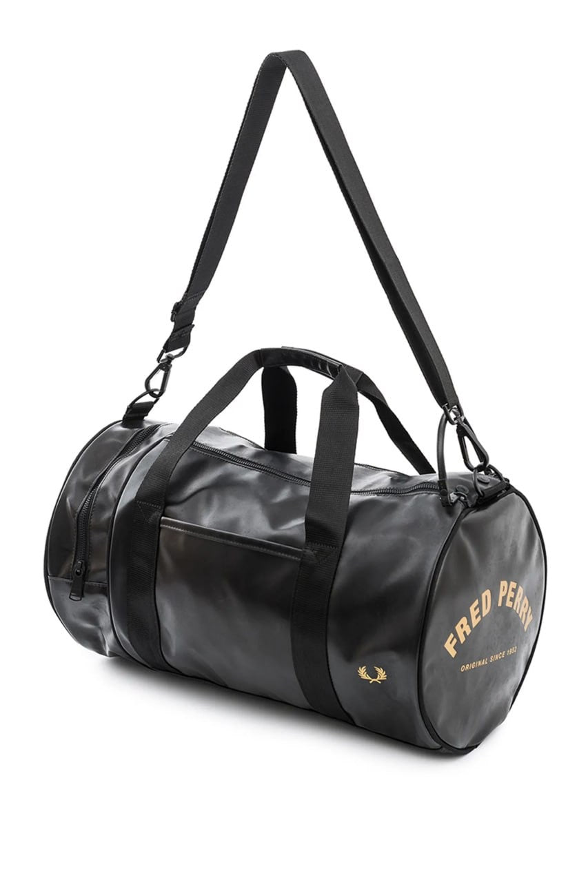 Спортивна сумка "FRED PERRY" vintage full black
