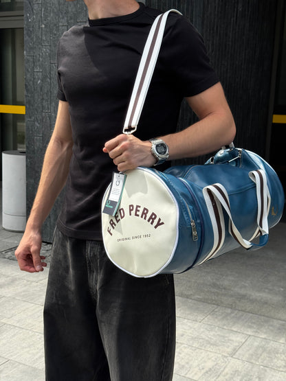 Спортивна сумка "FRED PERRY" vintage blue