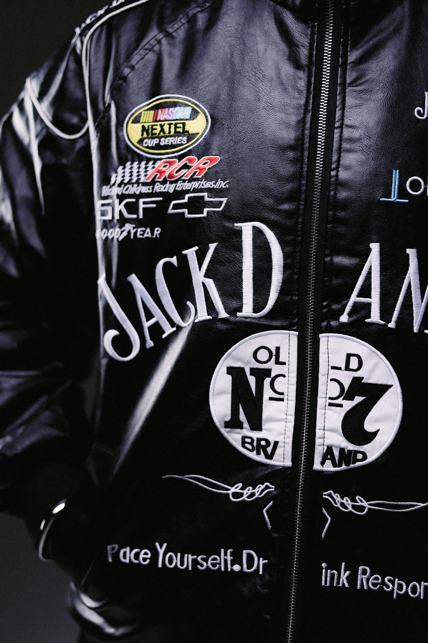 Шкіряна куртка Jack Daniel`s