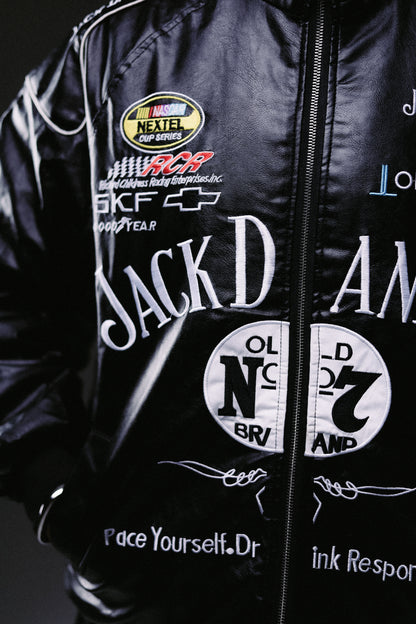 Шкіряна куртка Jack Daniel`s