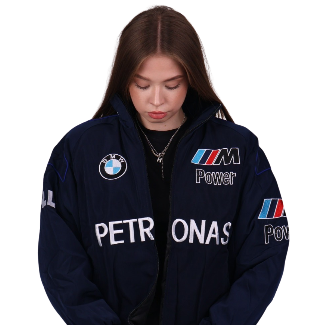 Бомбер "BMW racing" vintage