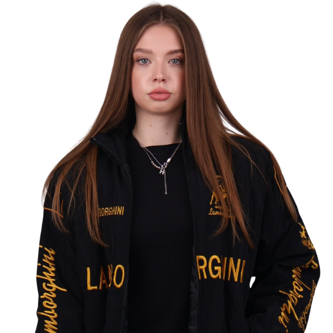 Бомбер "Lamborghini racing" vintage