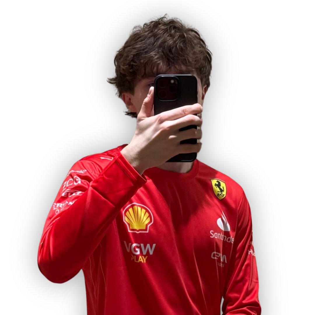 Лонгслів Ferrari red (no neck)