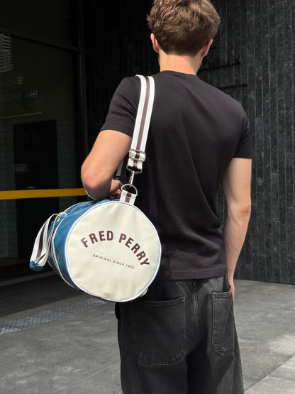 Спортивна сумка "FRED PERRY" vintage blue