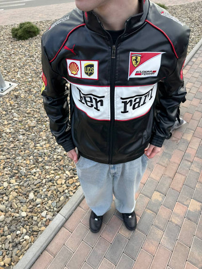 Шкіряна Ferrari #1