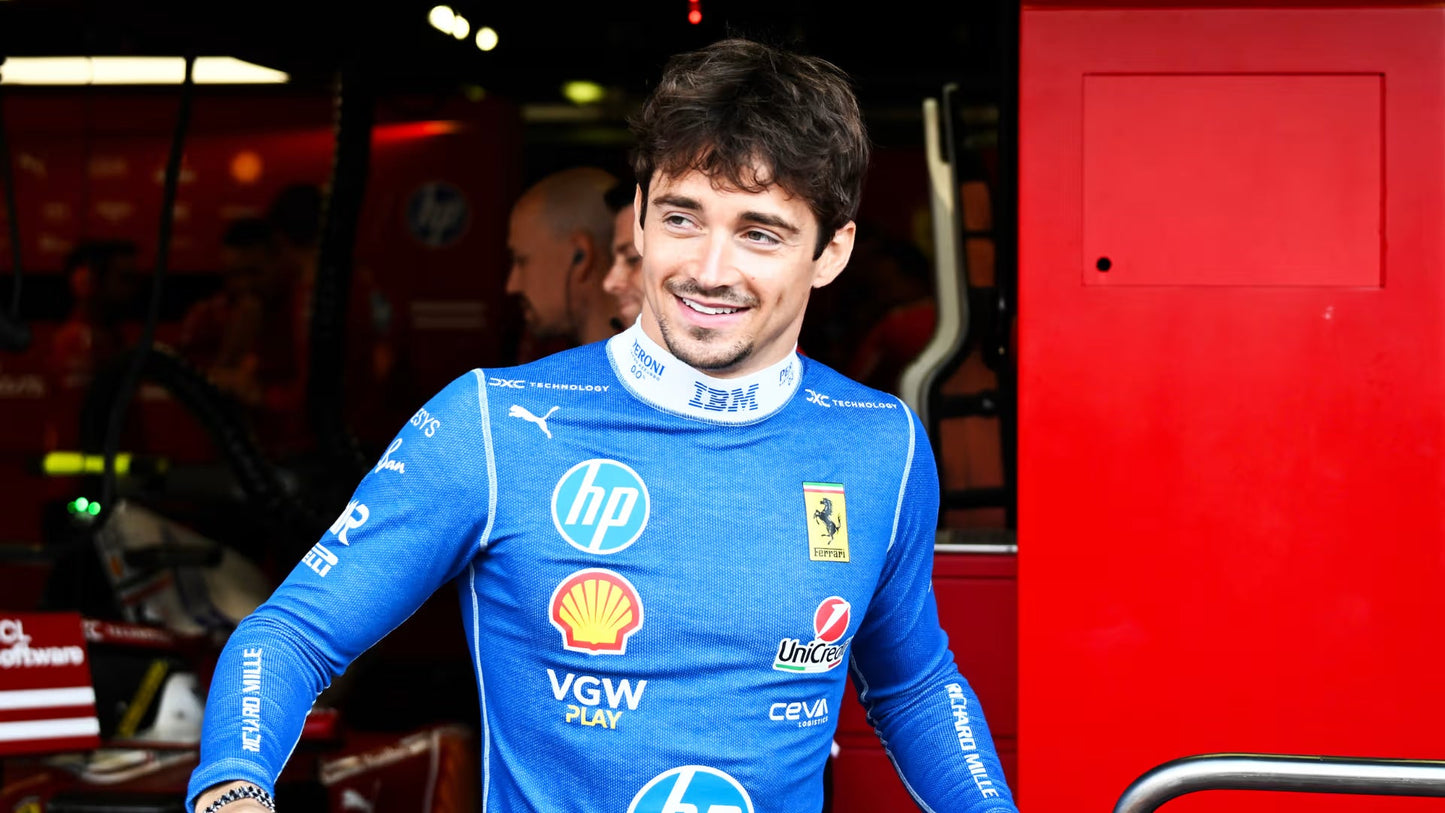 Лонгслів Ferrari blue F1