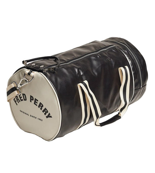 Спортивна сумка "FRED PERRY" vintage black/white