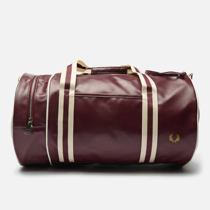 Спортивна сумка "FRED PERRY" vintage burgundy/white