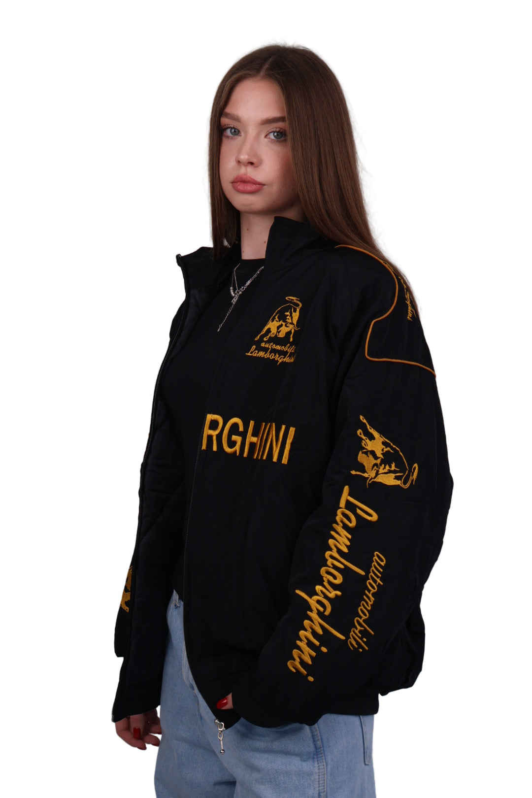 Бомбер "Lamborghini racing" vintage