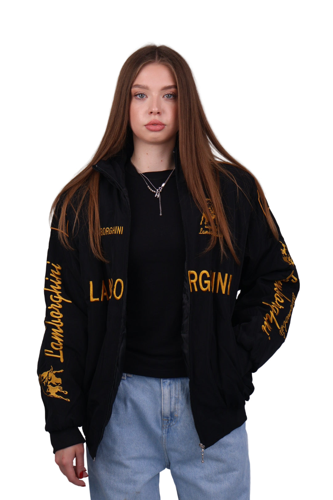 Бомбер "Lamborghini racing" vintage