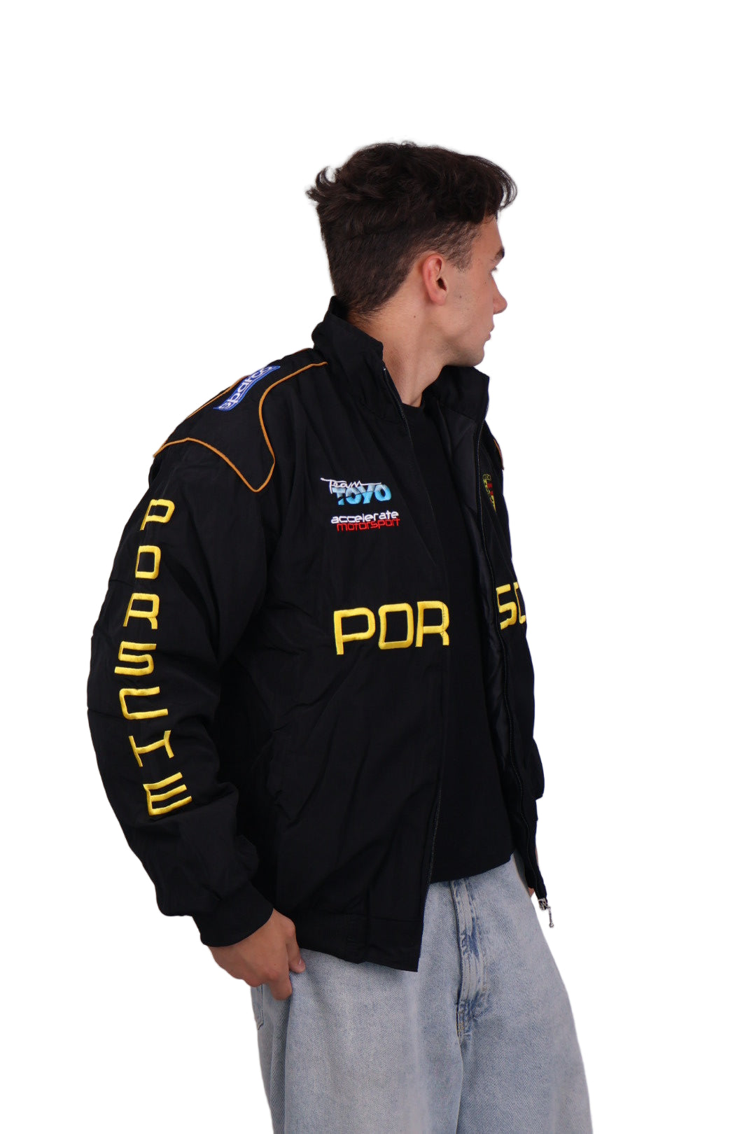 Бомбер "Porsche" F1 vintage