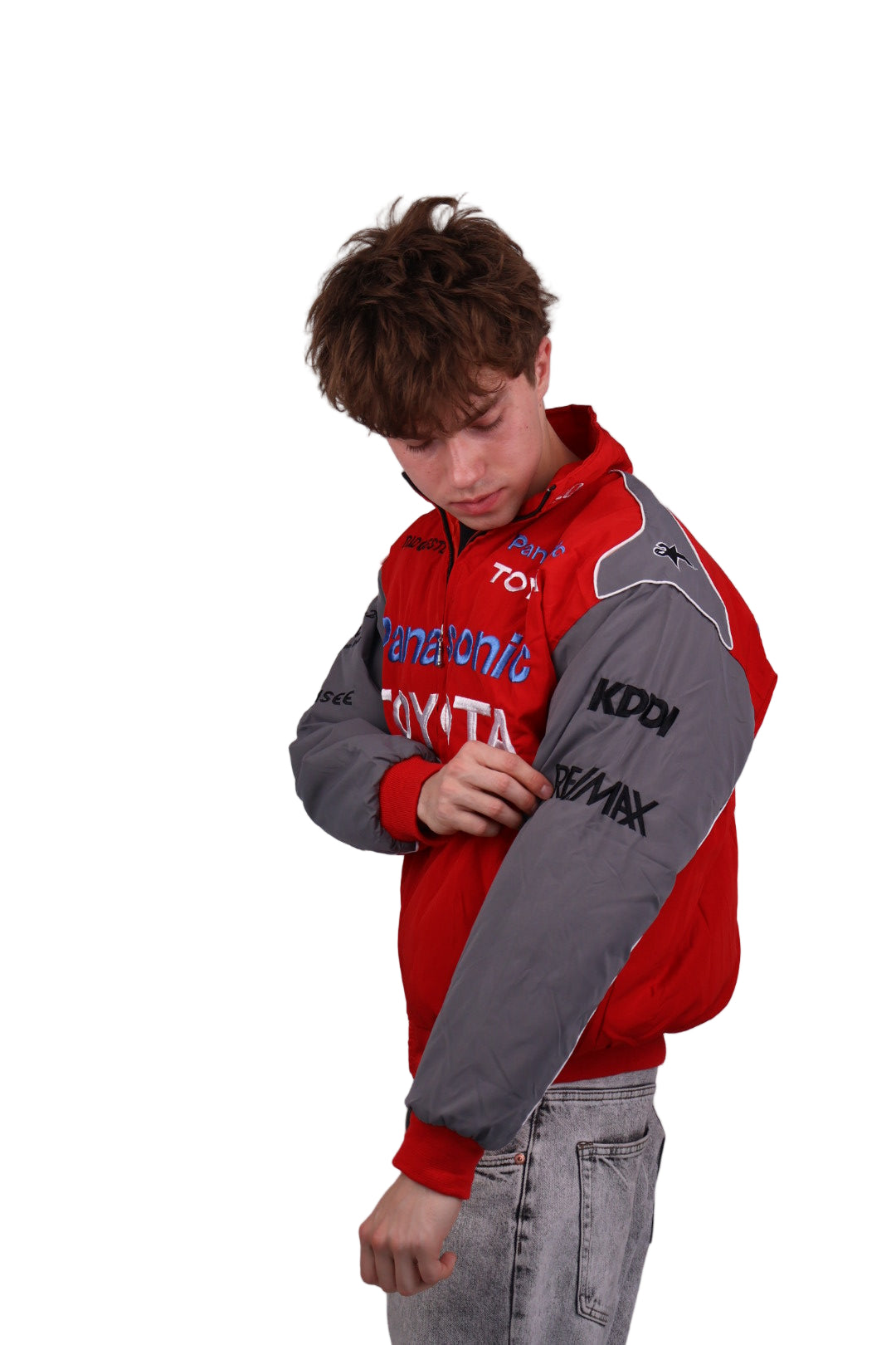 Бомбер "Toyota racing" vintage