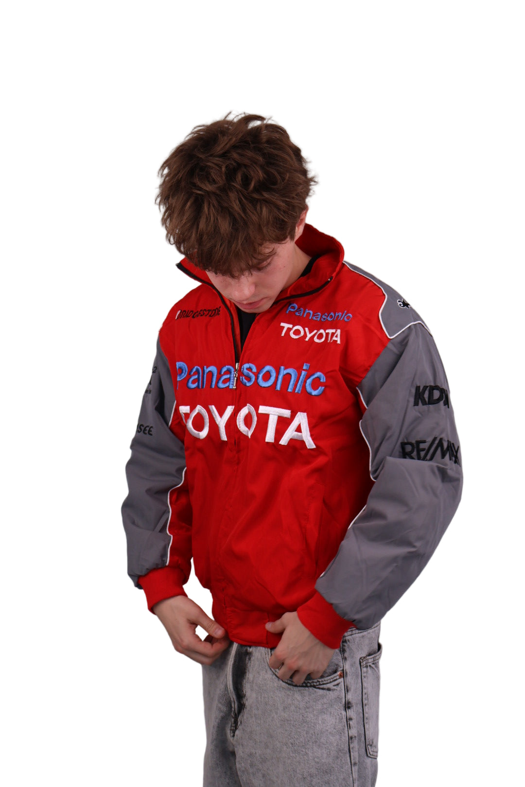 Бомбер "Toyota racing" vintage