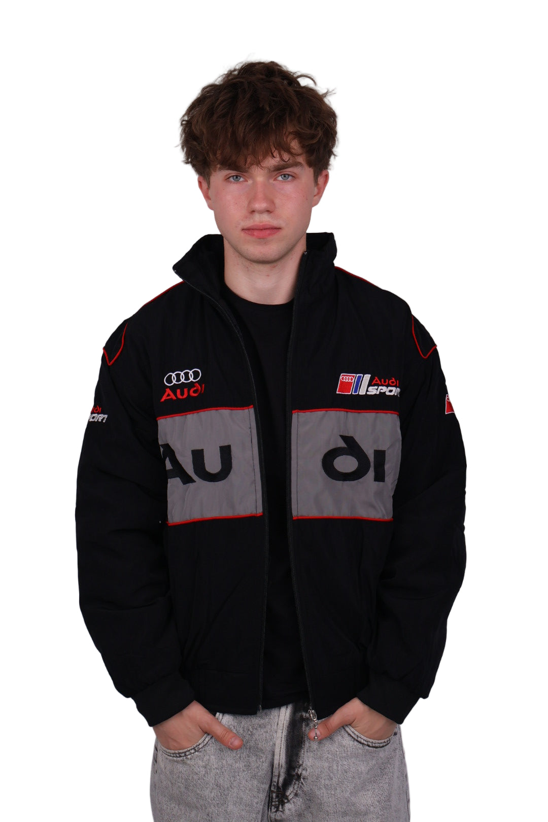 Бомбер "Audi" vintage