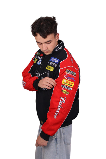 Бомбер "Bud racing" black