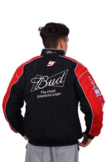 Бомбер "Bud racing" black