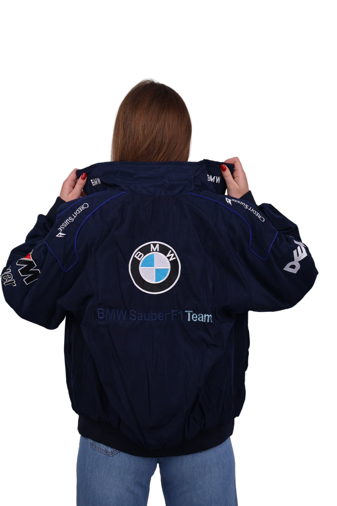 Бомбер "BMW racing" vintage