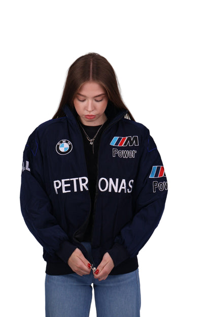 Бомбер "BMW racing" vintage