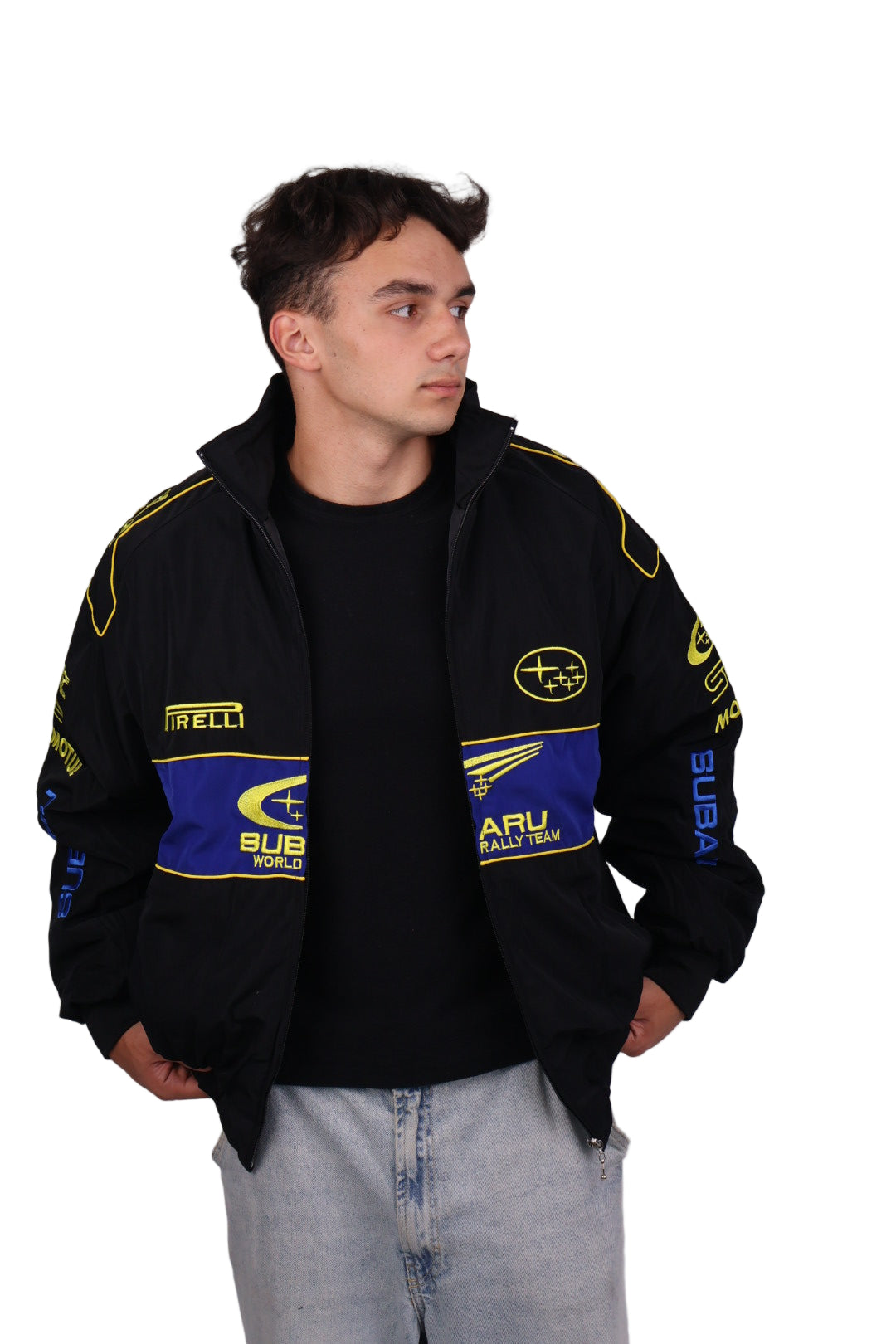 Бомбер "Subaru" vintage