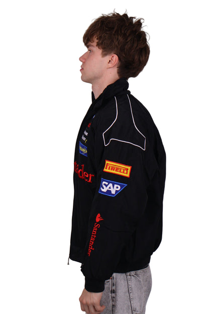 Бомбер "Mercedes&McLaren" black F1 vintage