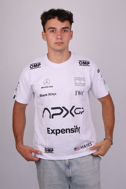 Футболка ApexGP white classic