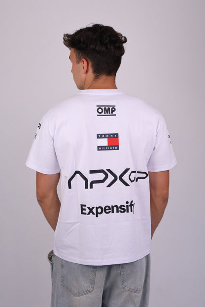 Футболка ApexGP white classic