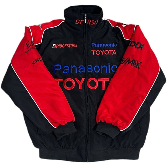 Бомбер "Toyota racing" black