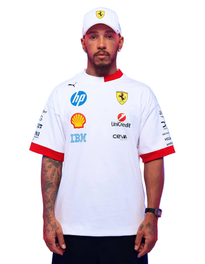 Футболка Ferrari white