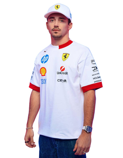 Футболка Ferrari white