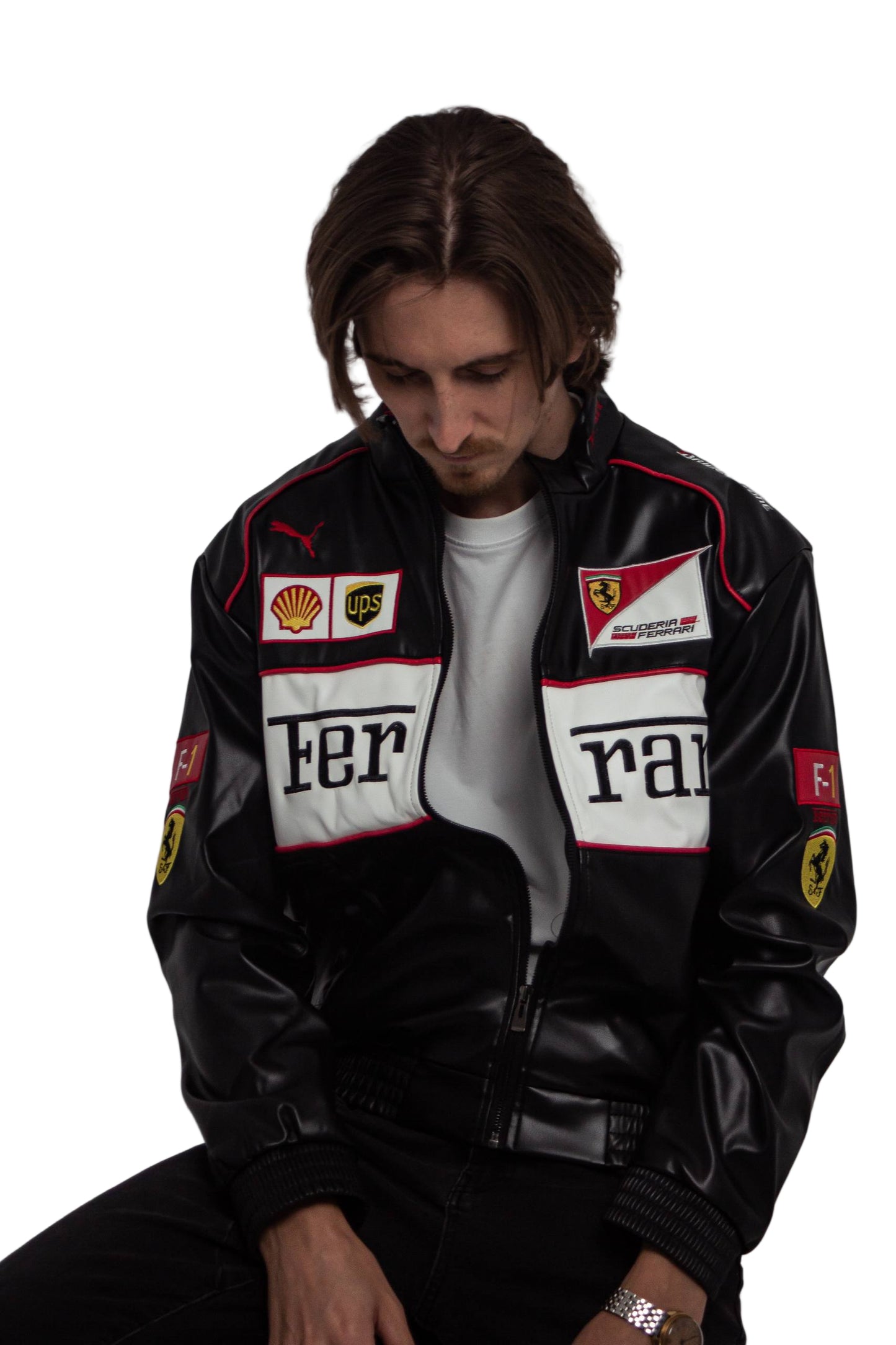 Шкіряна Ferrari #1