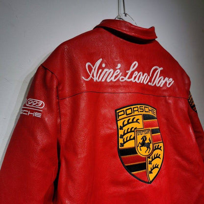 Шкіряна Porsche #2 lux vintage