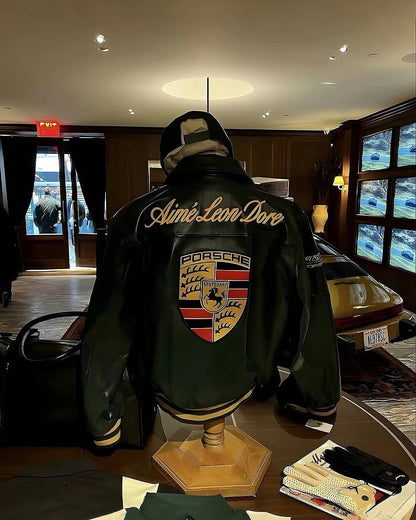 Шкіряна Porsche #2 lux vintage