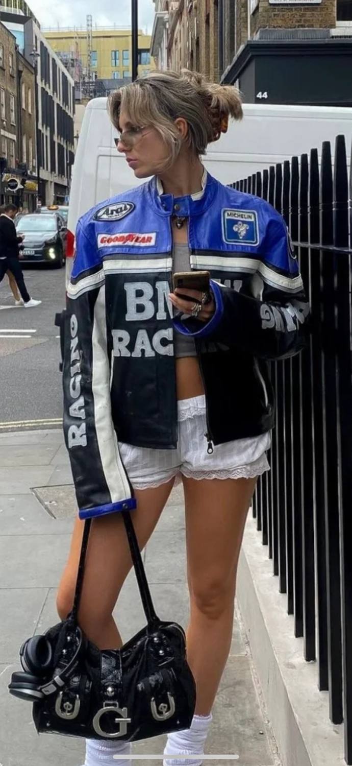 Шкіряна BMW & NASCAR lux black