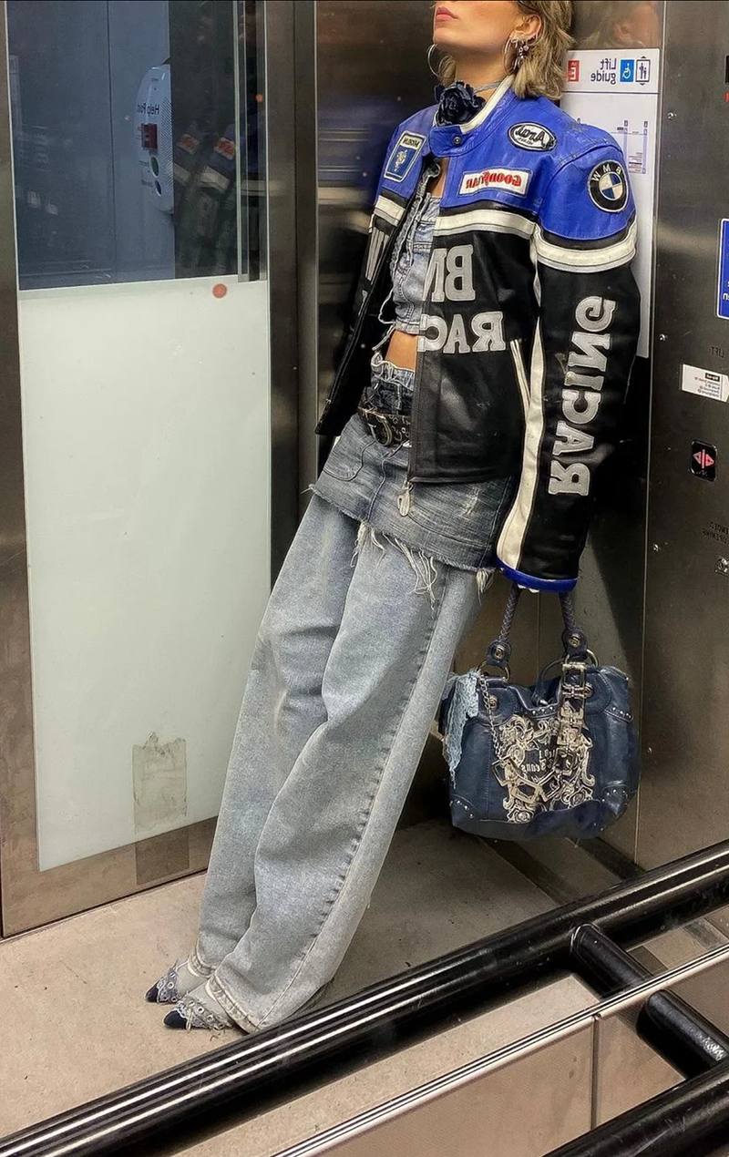 Шкіряна BMW & NASCAR lux black