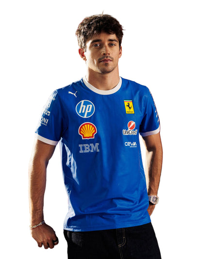 Футболка Ferrari blue F1