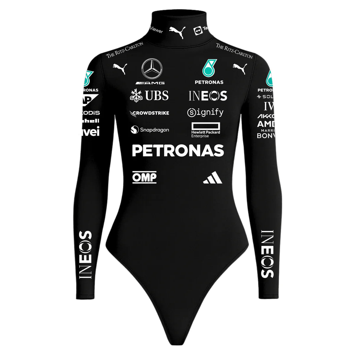 Боді Mercedes black "63" RUS