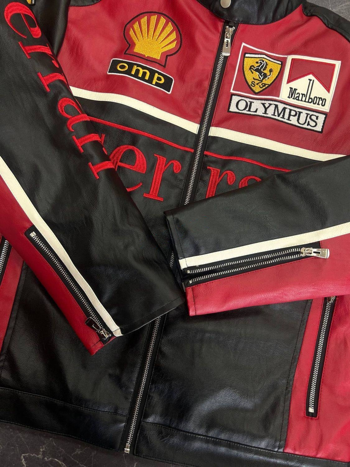 Шкіряна Marlboro & Ferrari lux vintage