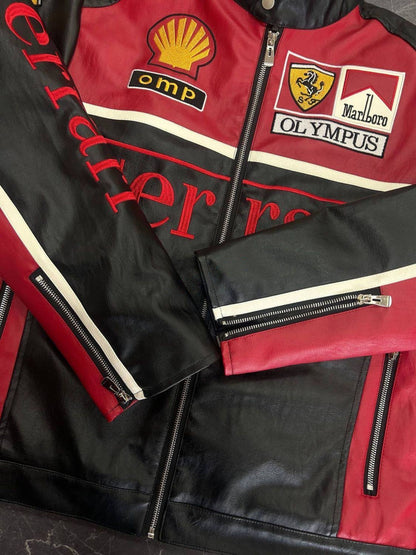 Шкіряна Marlboro & Ferrari lux vintage