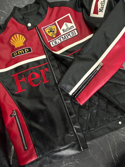 Шкіряна Marlboro & Ferrari lux vintage